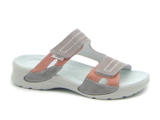 MEDISTYLE zdravotní dámská pantofel NINA LN-T19/1-5/1 - lila růžový